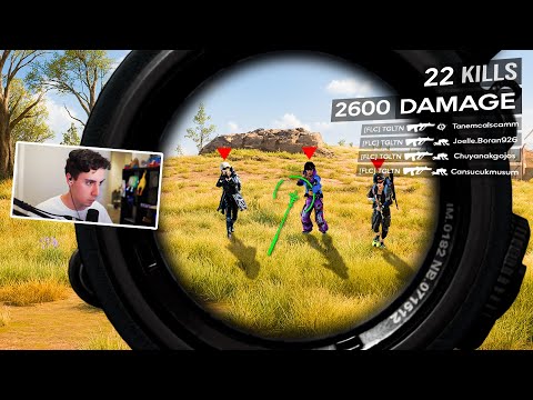 AUG 3X DEMON | 22 KILLS | 2600 DAMAGE (PUBG)