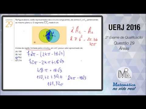 Resolução Questão 29 - 2º Exame de Qualificação Uerj 2016