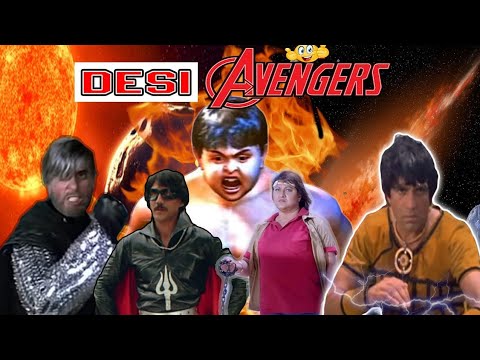 DESI AVENGERS | Funny Avengers | JHALLU BHAI