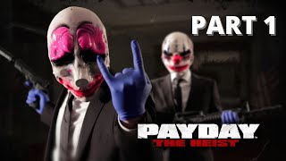 FIRST BANK HEIST / PAYDAY THE HEIST GAMEPLAY - PART 1