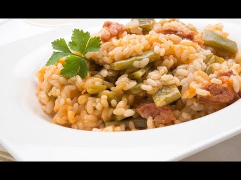 Receta de arroz con chorizo y judías verdes - Karlos Arguiñano