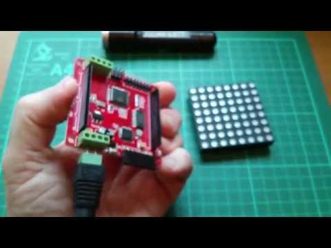 8*8 Matrix Controller RGB video