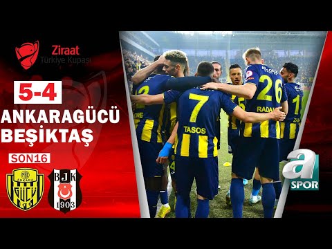 Ankaragücü 1 (5) - (4) 1 Beşiktaş GENİŞ MAÇ ÖZETİ (Ziraat Türkiye Kupası Son 16 Turu) 18.01.2023
