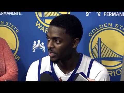 Shootaround: Iguodala and Holiday - 3/20/15