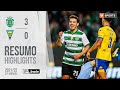 Highlights | Resumo: Sporting 3-0 Estoril Praia (Liga 21/22 #23)