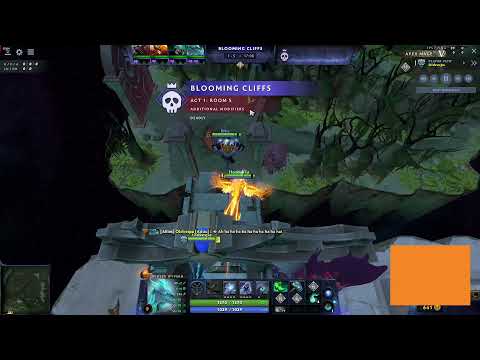 DoTa 2 Aghanim's Labyrinth Lvl 5 - Dark Willow Boss Under 1 Min