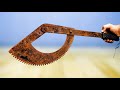 Restoration of a Super Rare Axe - You Have Never Seen Such An Ax ! Ultra rare