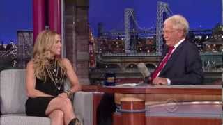 Sheryl Crow on David Letterman - Interview + &quot;Easy&quot; (10 September 2013)