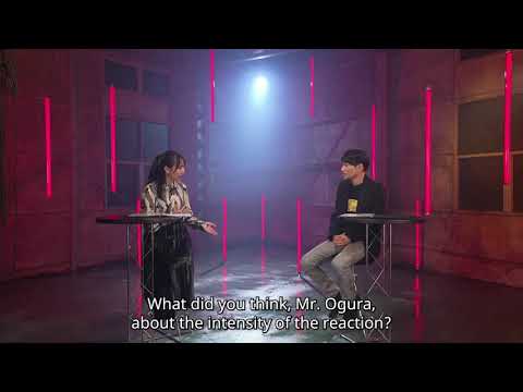 Armored Core Daily Update #6 Yasunori Ogura's reaction to the Fans HYPE @ INTENSITY 🫡😵🫣 #shorts