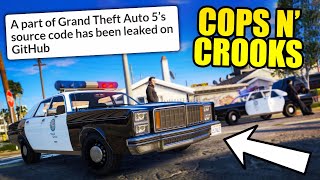 Huge GTA Online SOURCE CODE LEAK! Cops and Crooks, Next DLC Details & MUCH MORE