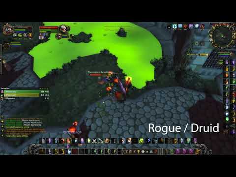 Shaman and Warlock does 10 games of 2s /// WoW TBC 2H Enhancement Shaman PVP Arena