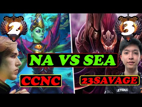 BEST OF NA VS BEST OF SEA CCNC VS 23SAVAGE EPIC BATTLE ANIMAJOR PREP | DOTA2ORBS