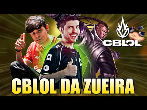 TITAN VS PRATAS E ROBO IMORTAL - CBLOL DA ZUEIRA