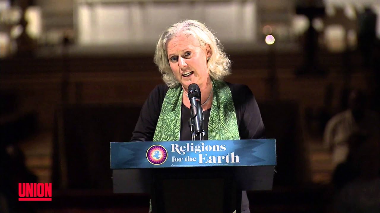 Serene Jones speaks at Religions for the Earth Multi-faith Climate Service