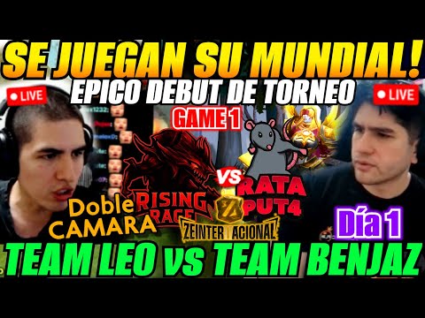 😲Epic Leo DEBUT! Day 1 ZEINTERNACIONAL 2😲Team LEO vs Team BENJAZ Game 1
