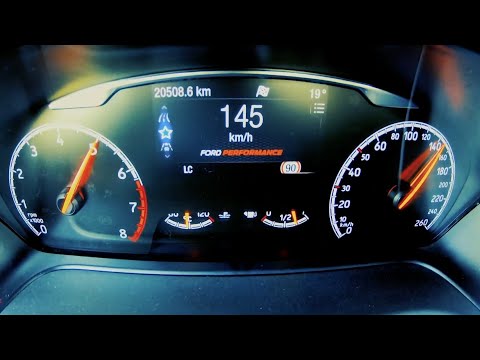 2020 Ford Fiesta ST Acceleration 0 to 140 Km/h
