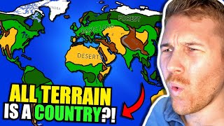 I Turned Every TERRAIN Into Its Own NATION! (World War Simulator)