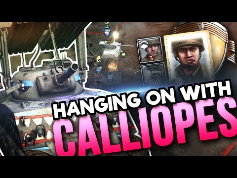 CALLIOPES: HANGING ON [4v4] [USF] [Port of Hamburg] — Full Match of Company of Heroes 2