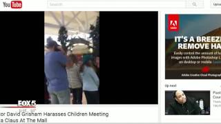 Street preacher rants on Santa