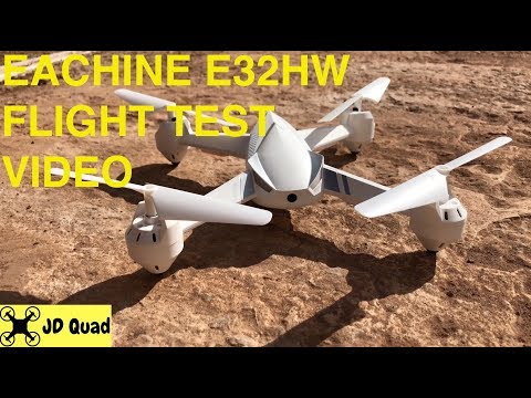 Eachine E32HW Drone Flight Test Video - Courtesy of Banggood
