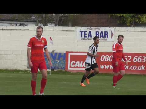Egham Town  2  v  0  Hanwell Town. 15th April 2017.