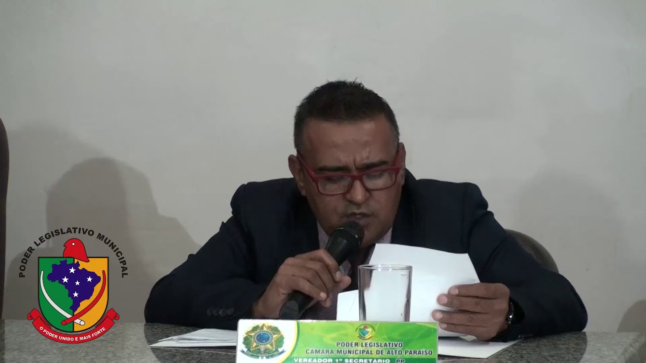55ª Sessão da Camara Municipal de Alto Paraiso