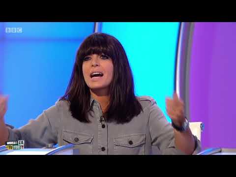 Did Claudia Winkleman get stuck in a baby's cot? - Would I Lie to You? [HD][CC]