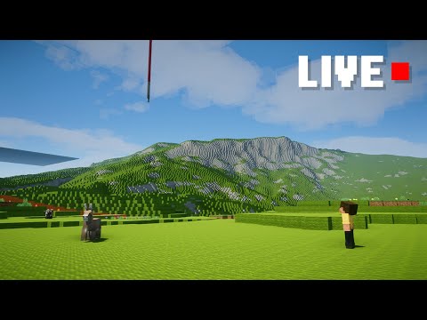 Creative Terrain Building with Axiom | Minecraft 1.20 LIVE