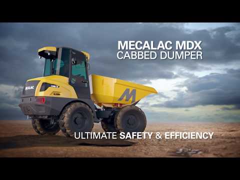 Mecalac MDX – New Mecalac Cab Dumper