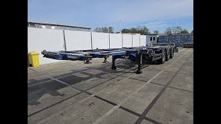 WEB Trailer LPRS 24 container chassis semi-trailer | Image 4 - Autoline