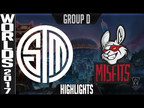 TSM vs Misfits Highlights | 2017 World Championship Week 2 Group D Worlds 2017 TSM vs MF