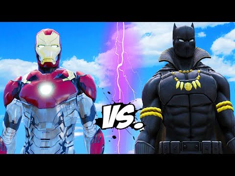 BLACK PANTHER VS IRON MAN - EPIC SUPERHEROES BATTLE Video