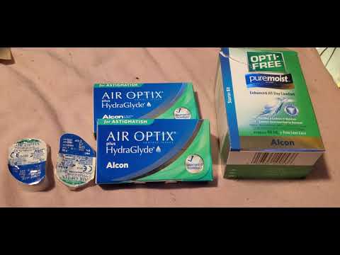 Air Optix Plus HydraGlyde for Astigmatism 6pck Alcon תמונה 2