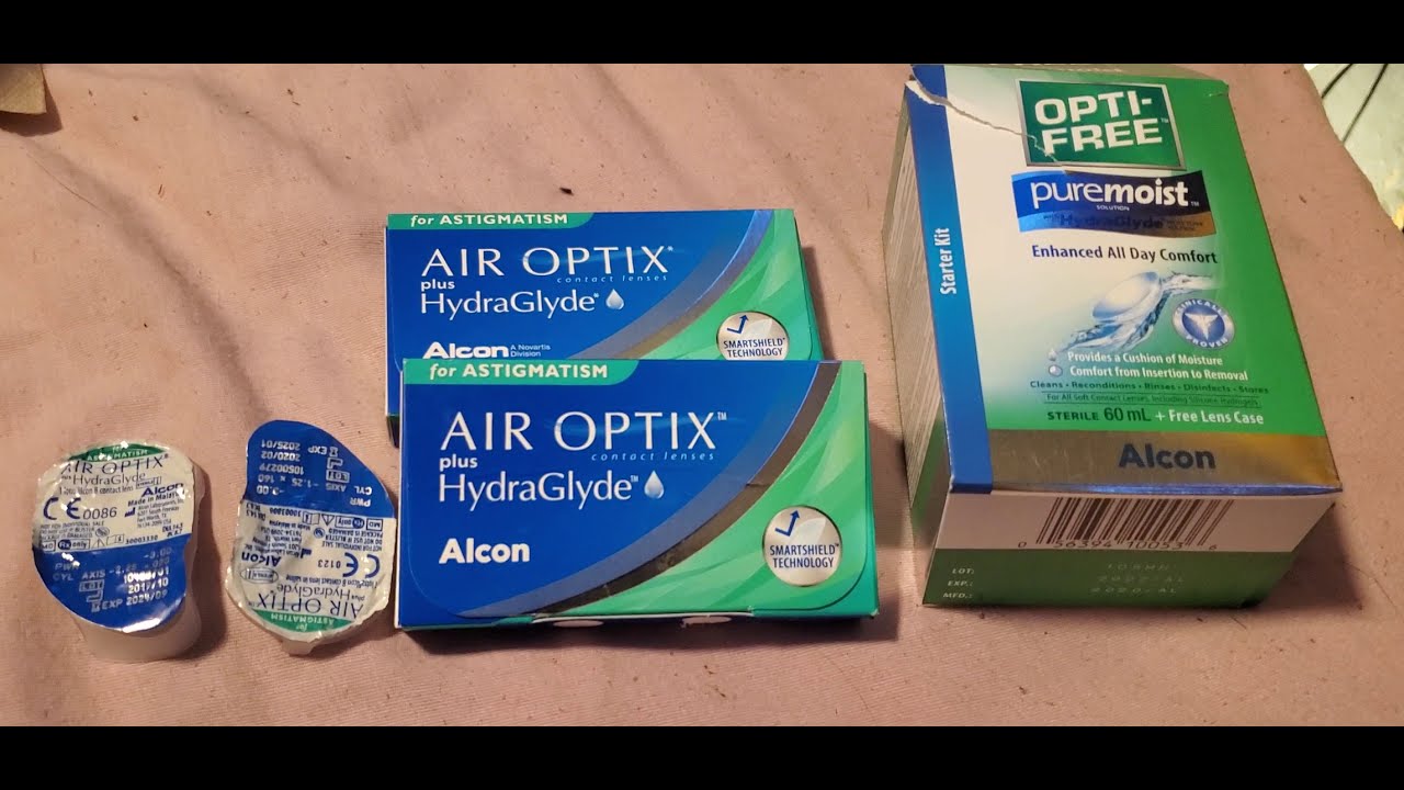 Air Optix Plus Hydra Glide Contacts Review! For People with astigmatism too.
