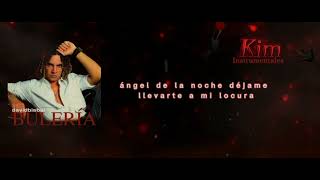 David Bisbal - Ángel de la noche ( Instrumental con coros Y letra )