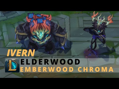 Elderwood Ivern Emberwood Chroma - League of Legends
