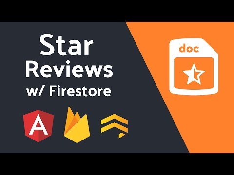 Star Review System from Scratch with Firestore + Angular