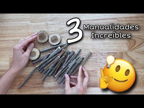 EASY CRAFT WITH DRY BRANCHES 💕 3 CRAFTS TO WIN 💰 RECYCLED CDS AND BOTTLES