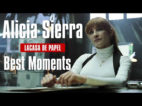 Alicia Sierra Best Moments in Money Heist | Najwa Nimri Iconic Acting in La Casa De Papel Season 4
