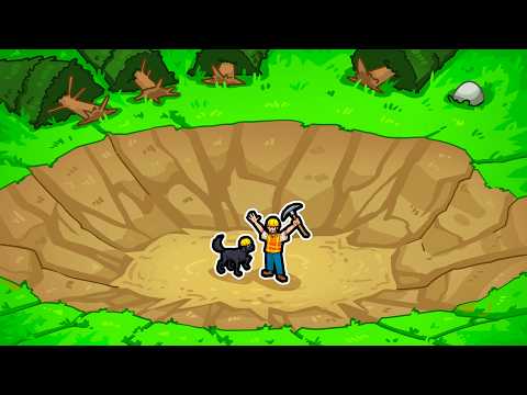 Mining in a HUGE meteor crater!