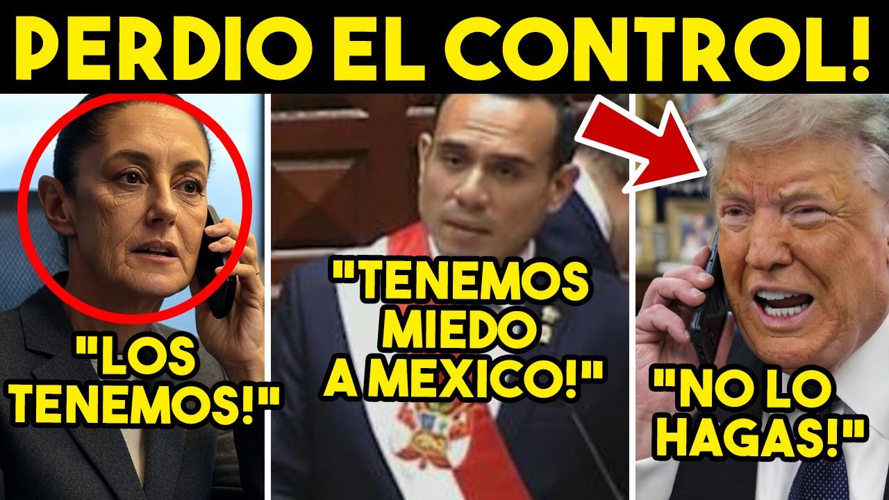 TRUMP EN SH0CK! PERU SE ARRODILLA ANTE MEXICO, NO LO PUEDE CREER. BRICS ABRE LA PUERTA