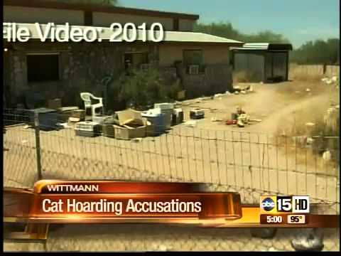 Woman accused of hoarding cats speaks out