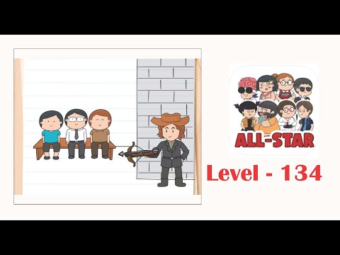 Brain test all star level 134 Find the vampire.