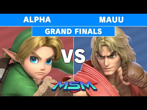 MSM Online 27 -  PS | Mauu (Ken) Vs. Alpha (Young Link) Grand Finals - Smash Ultimate