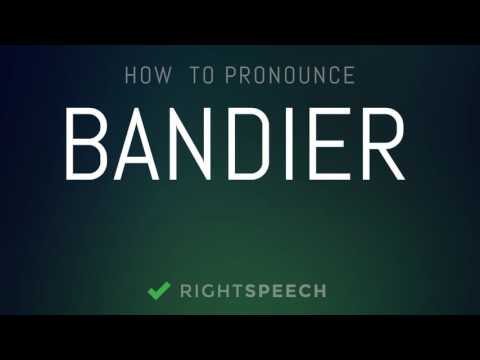 Bandier - How to pronounce Bandier