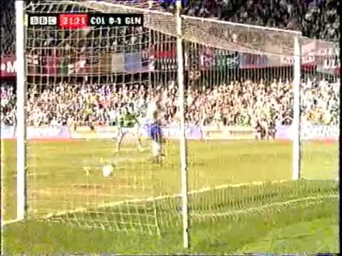 Halliday's winner in 2004 Irish Cup final