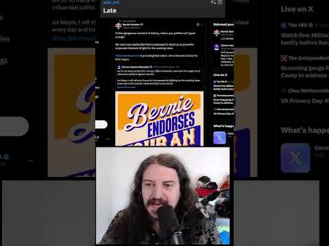 Bernie Endorses Zohran