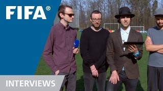 Maximo Park visit the Home of FIFA