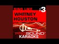 Miracle (Karaoke Instrumental Track) (In the Style of Whitney Houston)