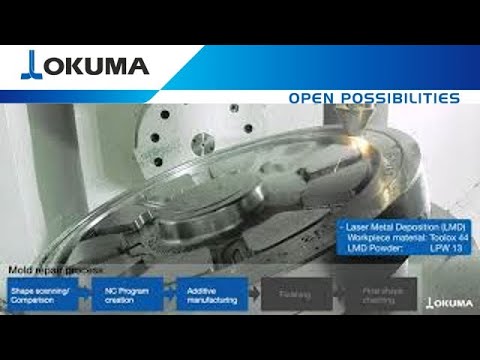 Okuma MU 6300V Laser EX _ Smart Solution for Die&Mold Repair